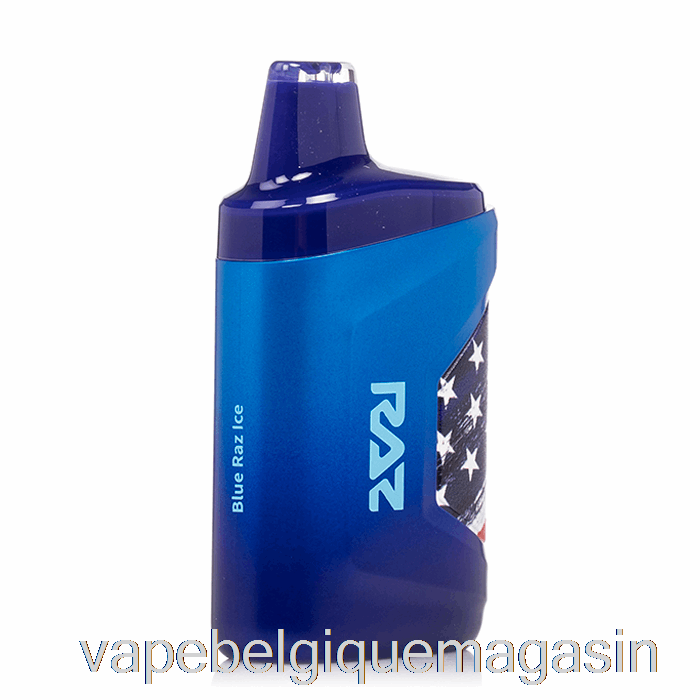 Vape Shop Bruxelles Raz Ca6000 6000 Jetable édition Liberté - Bleu Raz Ice